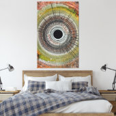 Original spin art canvas afdruk (Insitu (Slaapkamer))