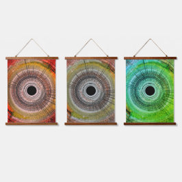 Original spin art hangend wandkleed