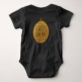 Original St Benedict Medal Onezie Romper (Achterkant)