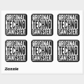 Original Techno Gangster - Sticker (Feuille)