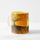 Originale Art-Roots Run Deep Coffe Mug (Devant gauche)