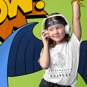 Originaliteit is een Brave Self-Love T-shirt voor 