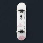 "Originally Girl" skateboard "Bravo !"<br><div class="desc">La tablette de skateboard "Original Girl" est une marque unique et nouvelle créée par moi. Vous pouvez le personnaliser avec le nom que vous voulez, comme "Stonewall" ou "Eskimo" par exemple. Il est léger, lisse et flexible - parfait pour les filles qui veulent apprendre à patiner! Cliquez sur "Détails", faites...</div>