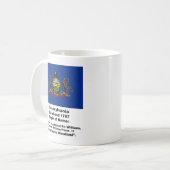 Origine du nom de la Mug de café de Pennsylvanie (Devant gauche)