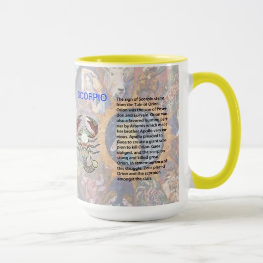Origine du scorpion Mug (Droite)