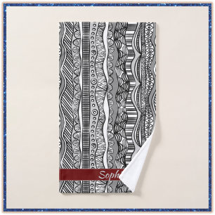 Origine noire et blanche Boho