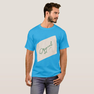 Origineel 1 Heren Teal Basic T-shirt