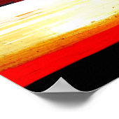 Origineel Abstract Art Print Poster (Hoek)