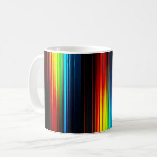 Origineel Abstract Kleurrijk Ontwerp Koffiemok