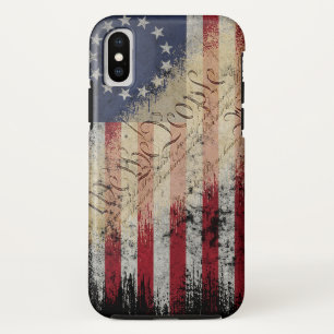 origineel Amerikaans Hoesje van de Vlag iPhone X