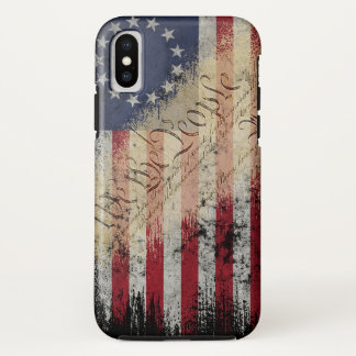  origineel Amerikaans Hoesje van de Vlag iPhone X