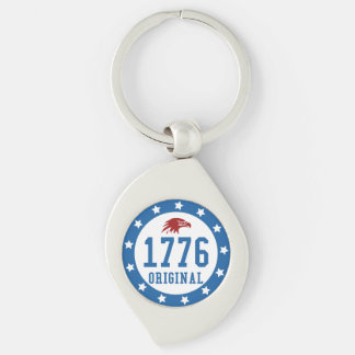Origineel Badge 4 juli 1776 Sleutelhanger