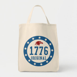 Origineel Badge 4 juli 1776 Tote Bag