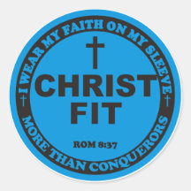 Origineel Christ Fit label stickers