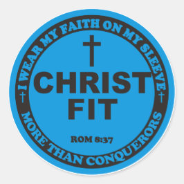 Origineel Christ Fit label stickers