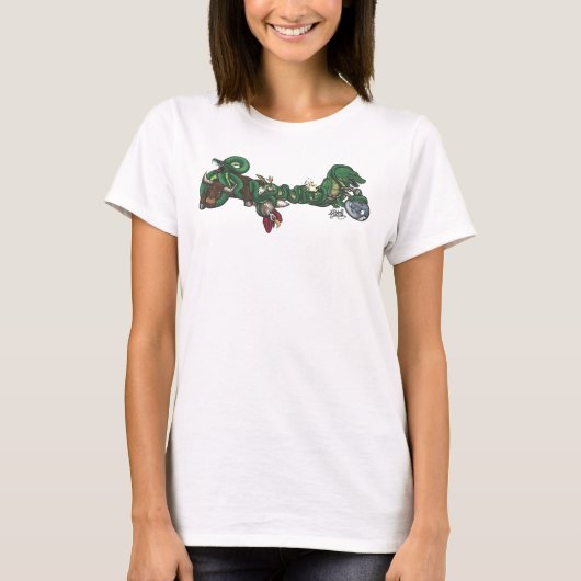 Origineel criminalz Snake 01 licht T-shirt (Voorkant)