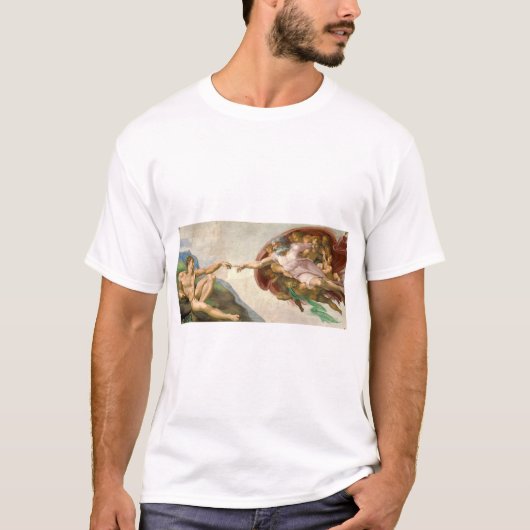 Origineel De schepping van Adam T-shirt (Voorkant)