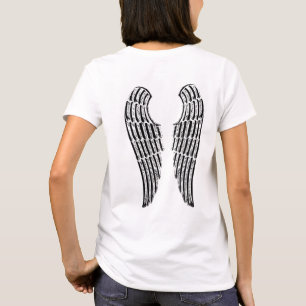Origineel Elegant geïsoleerd ontwerp Angel Wings T-shirt