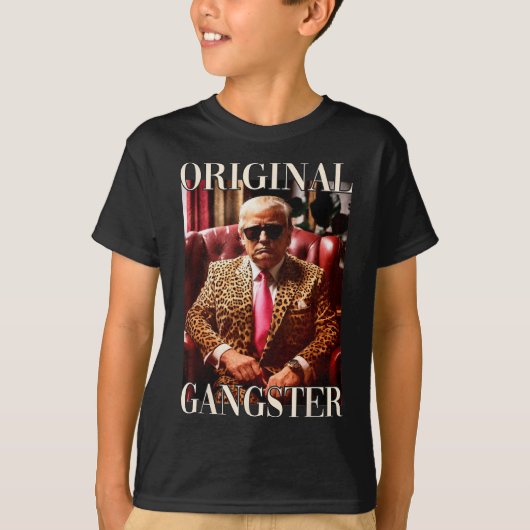 Origineel Gangster Shirt Funny Maga Donald Trump 2 (Voorkant)
