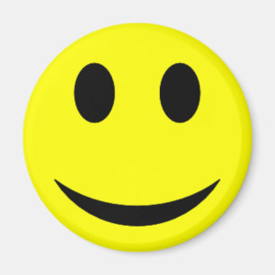 Origineel gele gezicht magneet