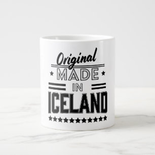 Origineel gemaakt in IJsland Extra Grote Beker