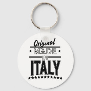 Origineel gemaakt in Italië logo Sleutelhanger