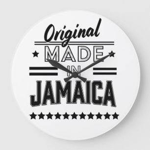 Origineel gemaakt in Jamaica Grote Klok