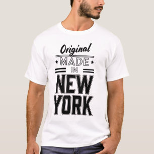 origineel gemaakt in New York logo T-shirt