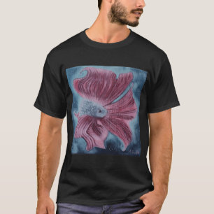 Origineel handgeschilderd kunstwerk, majestueuze b t-shirt