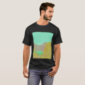 Origineel hedendaags "The Lake" kunstwerk voor hem T-shirt (Voorkant volledig)