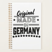 Origineel in Duitsland Planner (Voorkant)