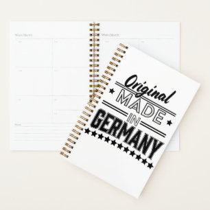 Origineel in Duitsland Planner