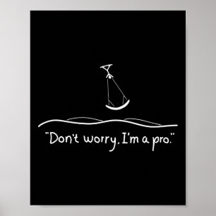 Origineel Kite Surfen Cadeau Poster