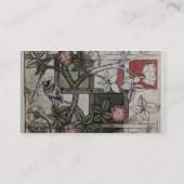 Origineel kunstwerk voor het ontwerp van het behan visitekaartje (Achterkant)