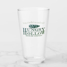 Origineel Logo groen pint glas