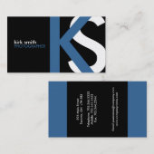 [ORIGINEEL] Monogram Visitekaartjes (Voorkant / Achterkant)