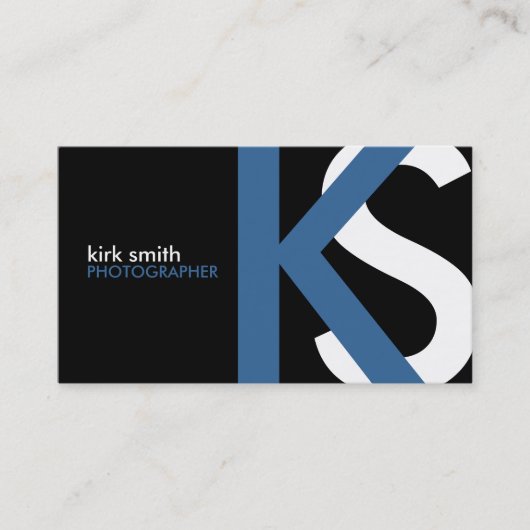 [ORIGINEEL] Monogram Visitekaartjes (Voorkant)