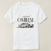 Origineel OMIRAL Classic Car ontwerp T-shirt (Design voorkant)