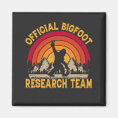 Origineel onderzoeksteam van Bigfoot Magneet (Voorkant)
