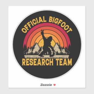 Origineel onderzoeksteam van Bigfoot Sticker