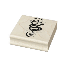 Origineel ontwerp voor 2025 Slangendruk, Stier Rubberstempel