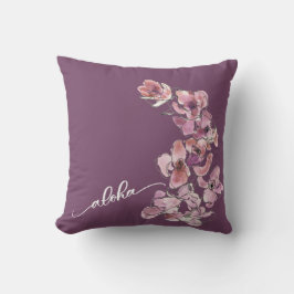 Origineel orchidee Aloha Sierkussen 16 x 16 inch