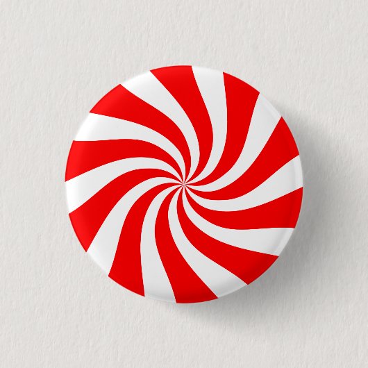 [Origineel] Peppermint-Snoep Ronde Button 3,2 Cm (Voorkant)
