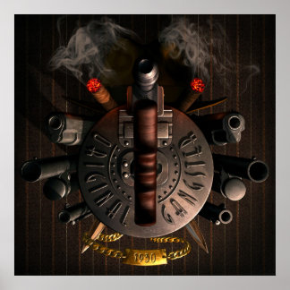 Origineel Poster van Gangster