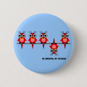 origineel ronde button 5,7 cm