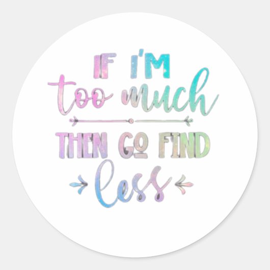 Origineel Ronde Sticker (Voorkant)