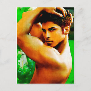 Origineel schilderen - Arabisch nachtje Briefkaart