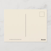 Origineel schilderij van Bamboe Ratten Wissen in C Briefkaart (Achterkant)