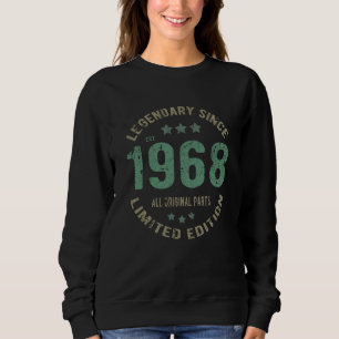 Origineel Sinds 1968 Vintage Legende Verjaardagsca Trui