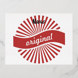 Origineel tekenlogo Thunder_Cove  Folie Feestdagen Briefkaart